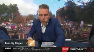 Eugene, OR - October 22, 2022 - University of Oregon: College GameDay Built by the Home Depot