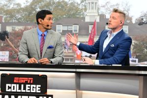 Athens, GA - November 5, 2022 - University of Georgia: On the set of College GameDay Built by the Home Depot. (Photo by Joshua R. Gateley / ESPN Images)